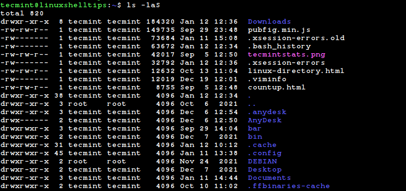 List Files by Sizes