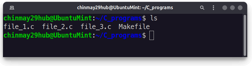 Create C Programs