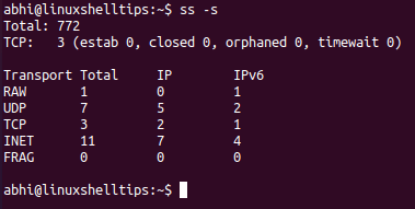 Check Linux Network Connections