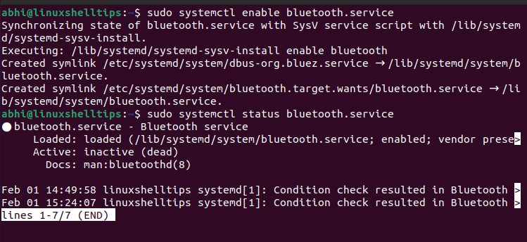 Enable Bluetooth on Ubuntu