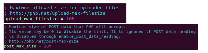 Increase PHP File Upload Size