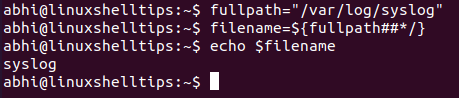 Store Value in Variable