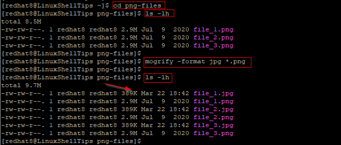 Convert PNG to JPG with ImageMagick