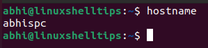 Verify Hostname Changes