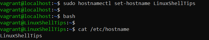 Change Debian Hostname Permanent