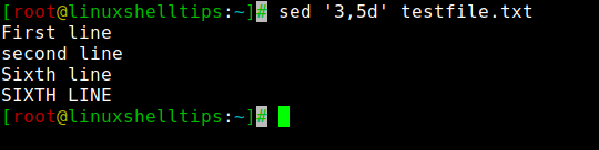 Delete Range of Lines from-File