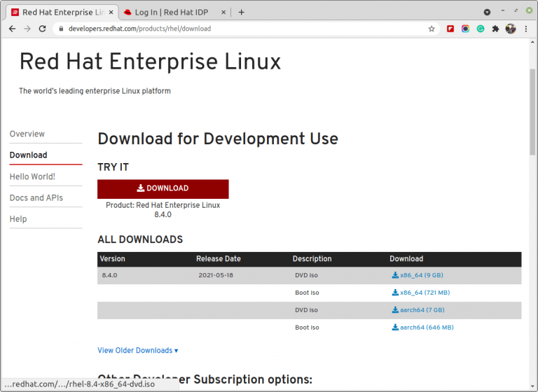 RHEL 8.5 Released Download DVD ISO Images for Free