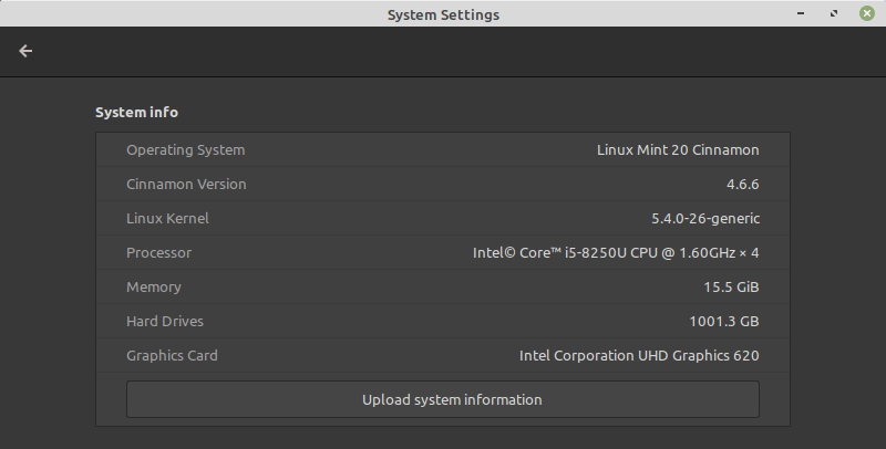 Linux System Info
