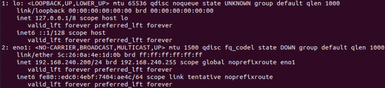 rocky linux static ip config