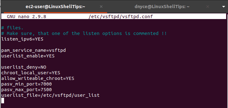 Configure Vsftpd in Rocky Linux