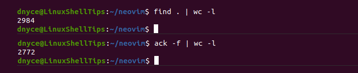 Find Total Number of Files in Directory