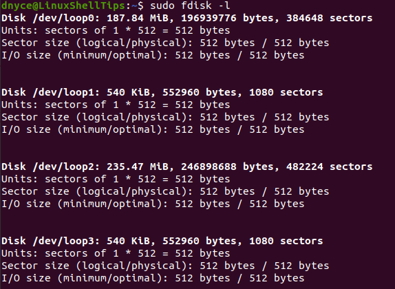 List Linux Storage Devices