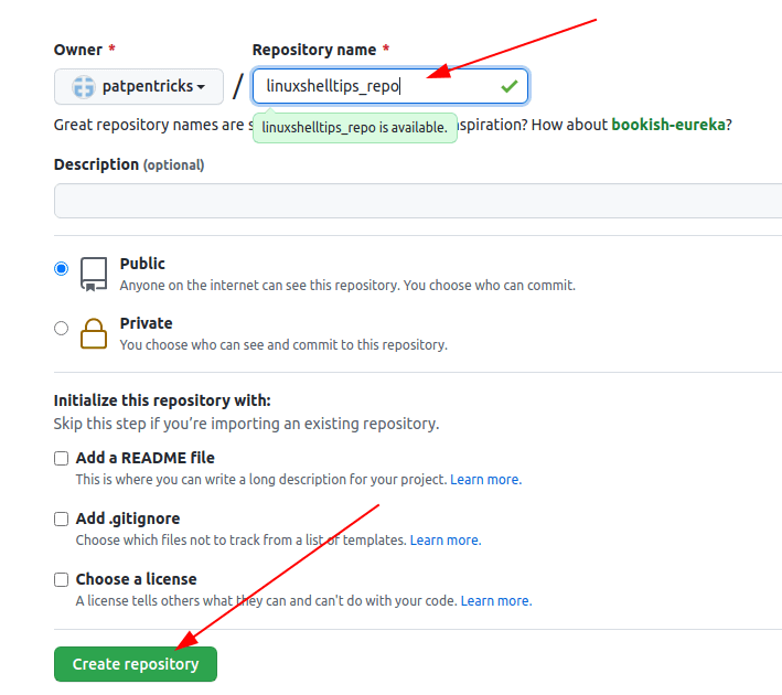 GitHub Remote Repository Details