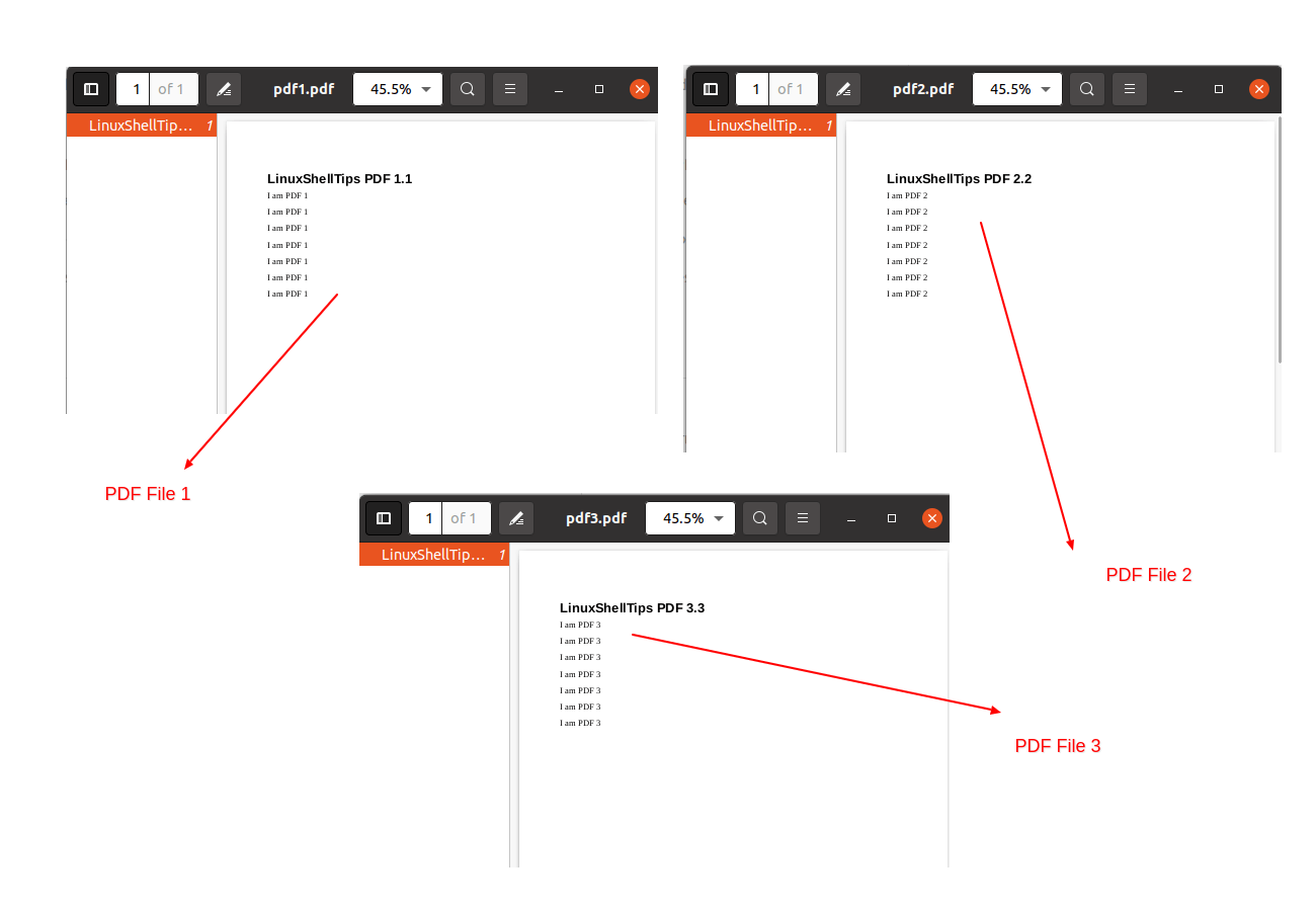 PDF Files in Linux