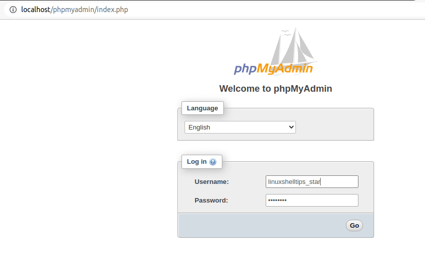 Http phpmyadmin index php