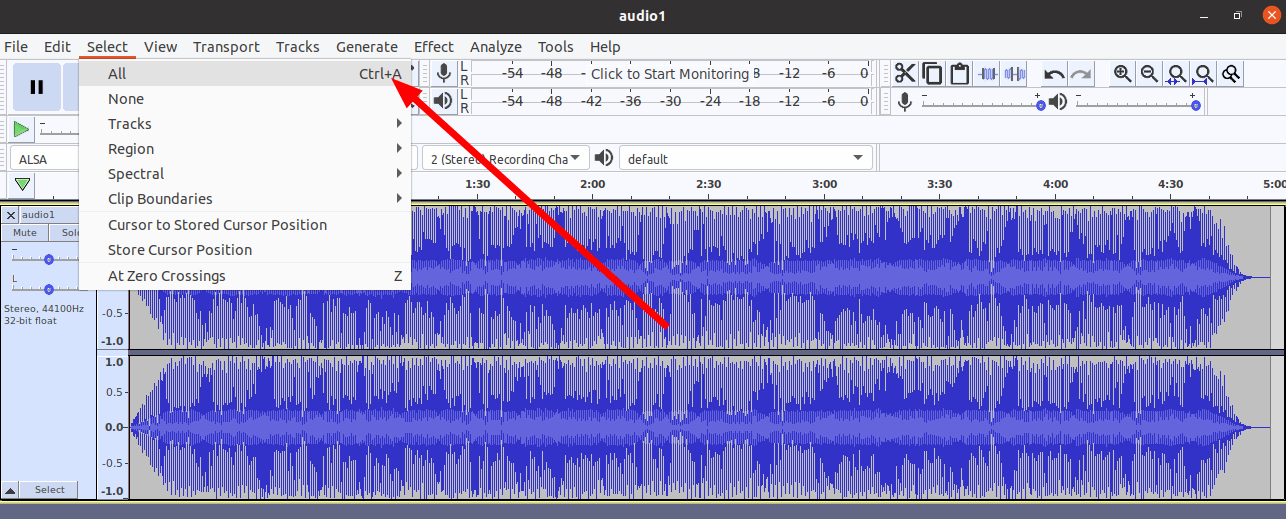 Choose Audio File