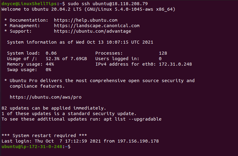 Test Remote SSH Passwordless Access