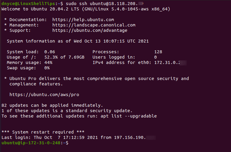 Test SSH Passwordless Access