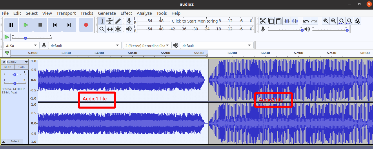 Two Audio Files