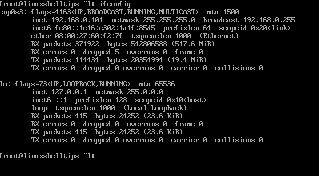 Check Linux IP Address