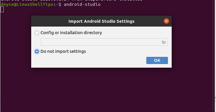 Configure Android Studio