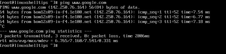 Ping Google Domain