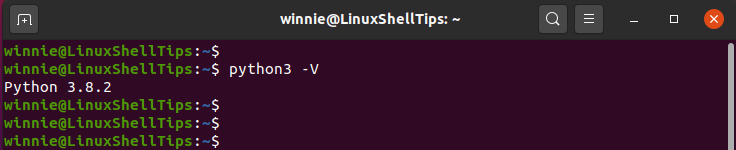 Check Python Version in Linux