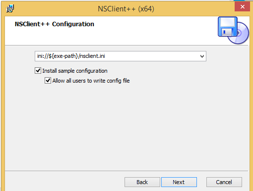 Configure NSClient in Windows