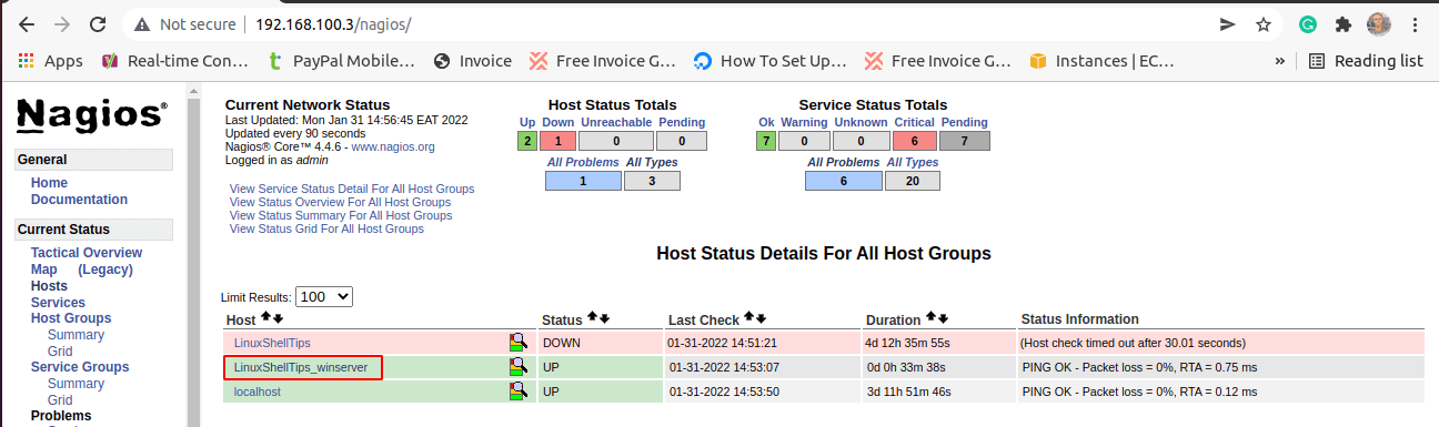 Monitor Windows Host in Nagios