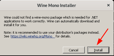 Wine Mono Installation