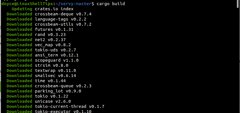 Create Servy Web Server Executable