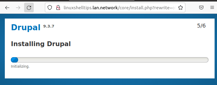 Drupal Installation in Ubuntu