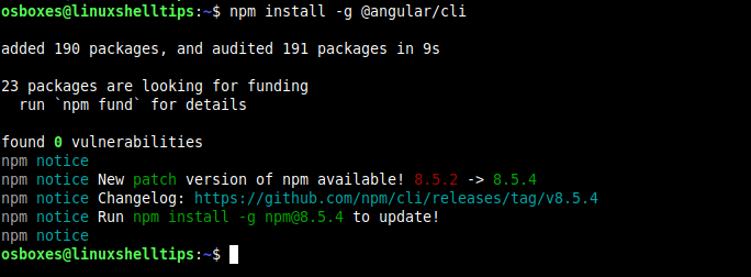 Install AngularJS in Ubuntu