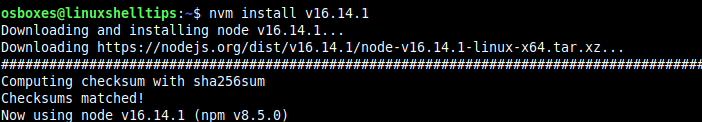 Install NodeJS in Ubuntu