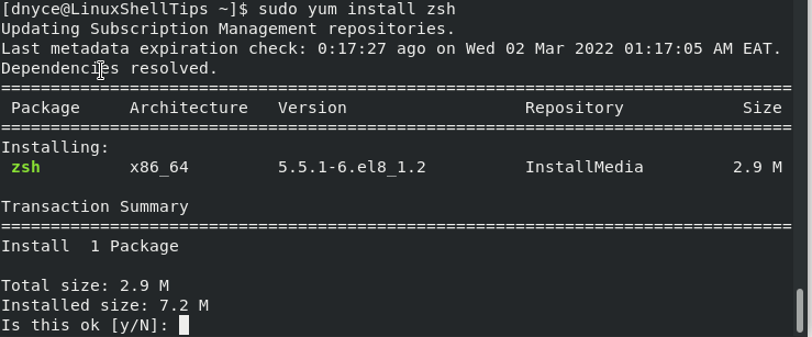 Install Software Using Local Yum Repo