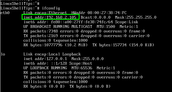 Check IP Address of Alpine Linux