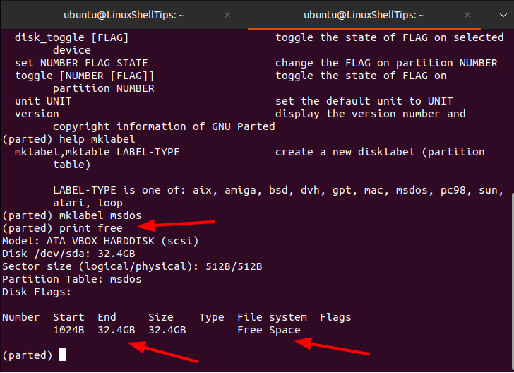 Check Linux Disk Space