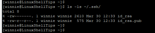 Confirm SSH Keys in Rocky Linux