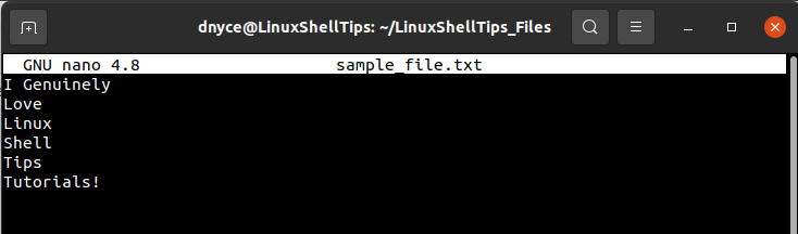 Create File in Linux