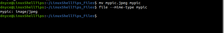 Find File MIME Types by Extension