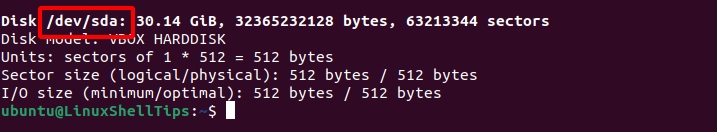 Find Linux Disk Labels