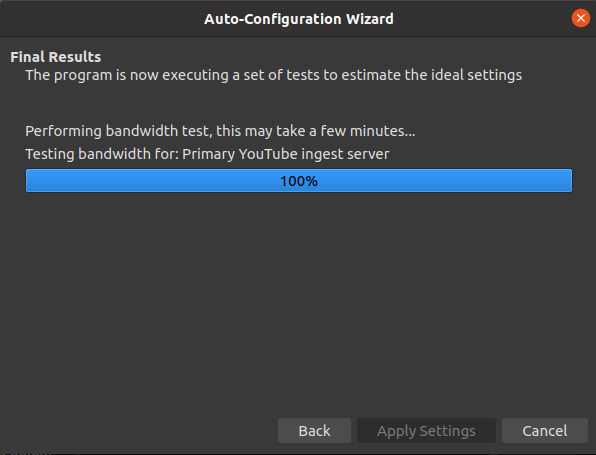 OBS Studio Configuration Wizard