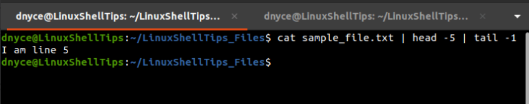 How to Read/Print a Particular Line from a File in Linux