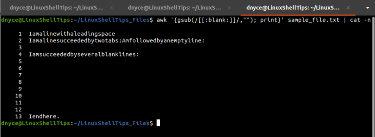How to Remove All White Space Characters From a Text File