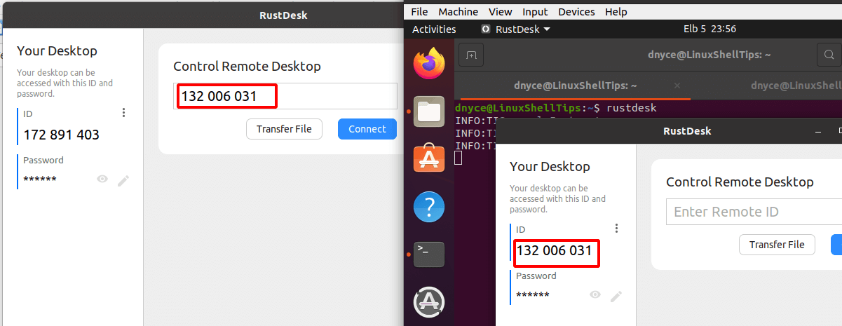 RustDesk Remote Credentials