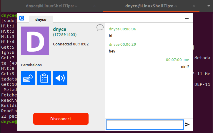 RustDesk Remote Desktop Chat