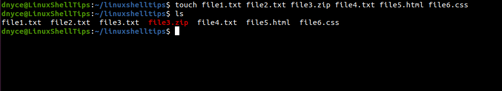 Create Multiple Files in Linux