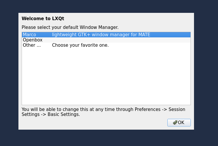 LXQT Window Manager