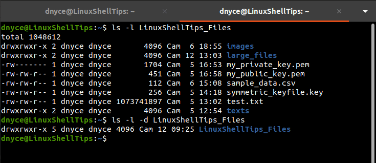 List Linux File Ownerships
