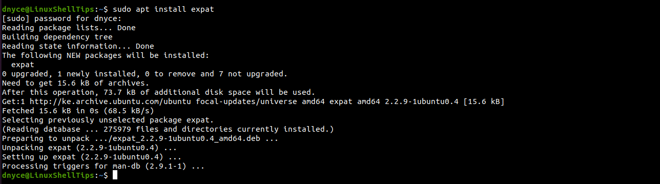 Install Missing Package in Ubuntu